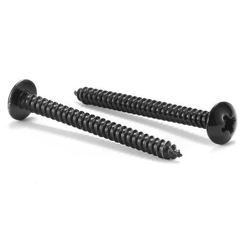Vista 13 de Tornillo de madera de cabeza de cerradura de 1 x 4, 100 piezas, tornillo Phillips de acero inoxidable 18-8 (304) de autorroscado rápido con óxido