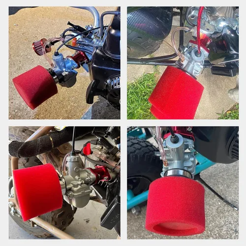 Vista 9 de FVRITO VM22 Carburador de Carrera de Rendimiento para Predator 212cc 196cc Coleman CT200U BT200X KT196 Mini Bike Go Kart GX160 GX200 6.5HP OHV Motor