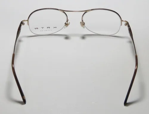 Vista 5 de Kata Noa - Gafas de diseño de media llanta con combinación de colores para hombremujer
