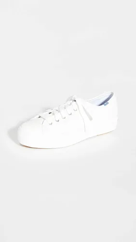 Vista 3 de Keds Tenis de cuero Triple Kick para mujer