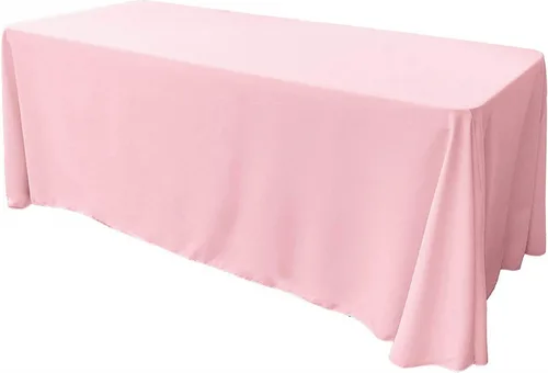 Vista 22 de ADD&SHIP Mantel rectangular (90 x 120 pulgadas) de largo, poliéster, reutilizable, para fiestas, eventos, banquetes, Acción de Gracias, Navidad