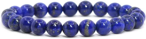 Vista 28 de Justinstones Gem - Pulsera elástica de cuentas redondas de 8 mm de gemas semipreciosas, unisex, de 7 pulgadas AA Thulite