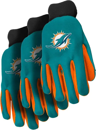 Vista 12 de FOCO NFL Guantes de Trabajo Utilitarios de Palma