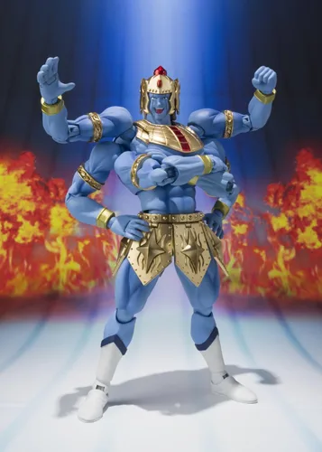 Vista 5 de TAMASHII NATIONS Bandai S.H.Figuarts Ashuraman Original Color Edition Kinnikuman Figura de acción