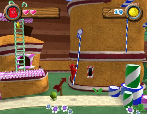 Vista 10 de Gummy Bears Magical Medallion - Nintendo Wii