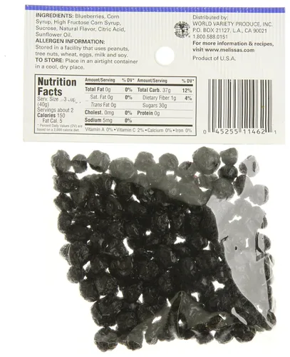 Vista 2 de Melissa's Arándanos secos, 3 oz (Estados Unidos)