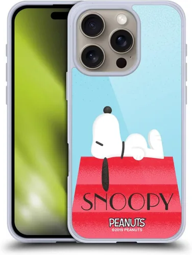 Vista 115 de Head Case Designs Snoopy Deco Dreams - Funda de gel suave con licencia oficial de Peanuts Blue Pattern compatible con Apple iPhone 7 Plus/iPhone 8