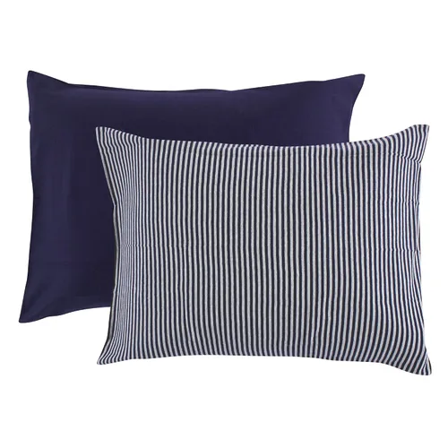 Vista 3 de Touched by Nature Funda de almohada unisex de algodón orgánico para bebés y niños pequeños, árboles de abedul, talla única