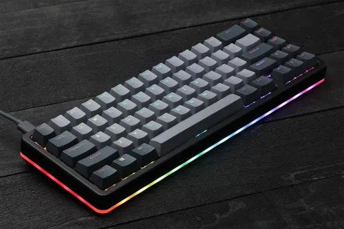 Vista 7 de Drop - Teclado mecánico de alto perfil ALT Teclado para juegos de 65% (67 teclas), interruptores hot-swap, macros programables, retroiluminación
