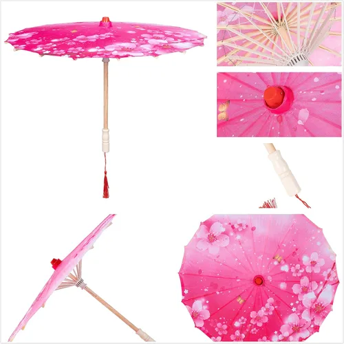 Vista 3 de Vestido tradicional japonés tipo kimono para niñas y niñas