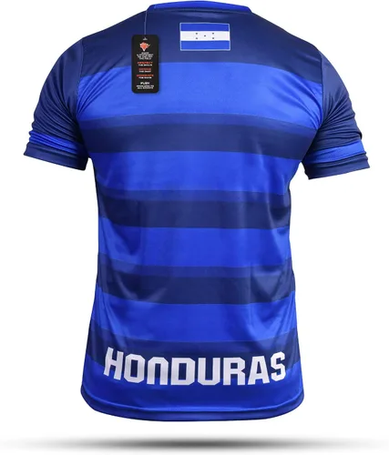 Vista 2 de Fury Honduras Soccer Jersey - Honduras Soccer Shirt - Camiseta de Futbol de Honduras Football Jersey MenWomenUnisex