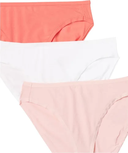 Vista 4 de Tienda Essentials - Ropa interior de algodón y de pierna alta para mujer (disponible en tallas extragrandes), paquete múltiple