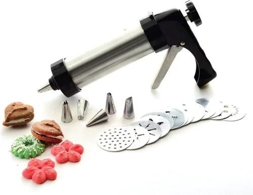 Vista 6 de Norpro 3299 S/S - Prensa para galletas/glaseado con estuche