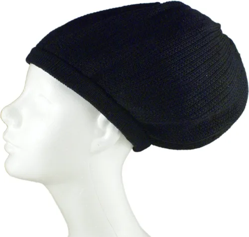 Vista 9 de Shoe String King SSK Rasta Knit Tam Hat Dreadlock Gorra con múltiples diseños y tamaños.