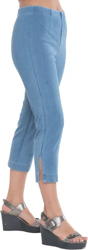 Vista 3 de Sidney Denim Capri en el famoso Sasha Fit