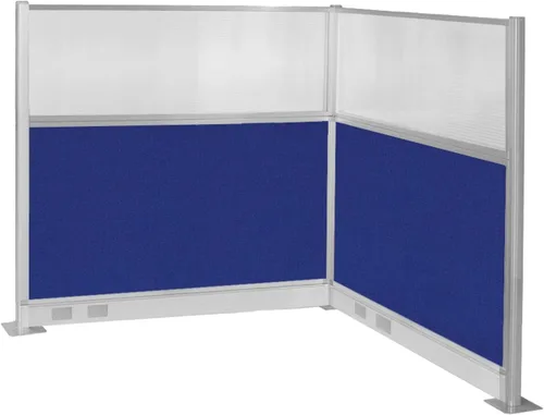 Vista 9 de Versare Cubículo eléctrico de panel silencioso preconfigurado Paredes divisoras de estación de trabajo Paneles de privacidad para cubículos Gris