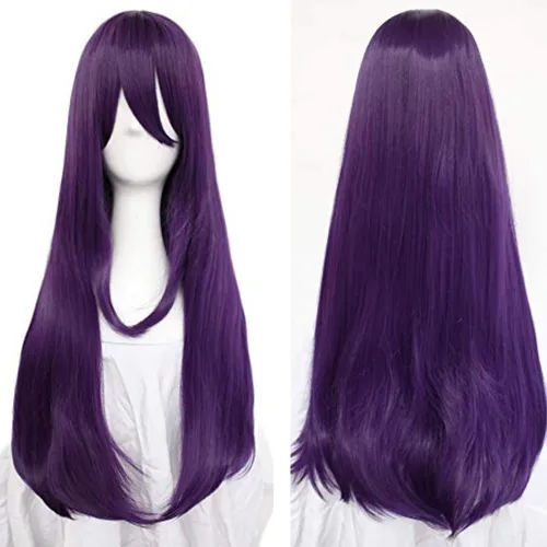 Vista 70 de anogol Vocaloid 32" 80 cm de largo recto de Cosplay peluca Pelucas Para Fiestas Halloween, Anaranjado