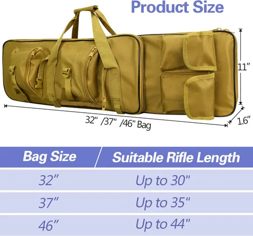 Vista 3 de RUBY.Q Bolsa de 32"/37"/46"/52", estuche portátil para almacenamiento y transporte
