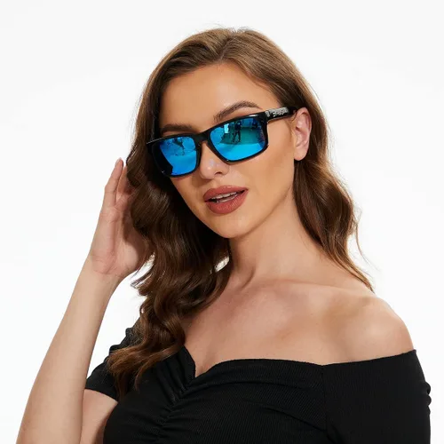 Vista 6 de Bnus Italia hizo gafas de sol clásicas corning lente de cristal real w. opción polarizada