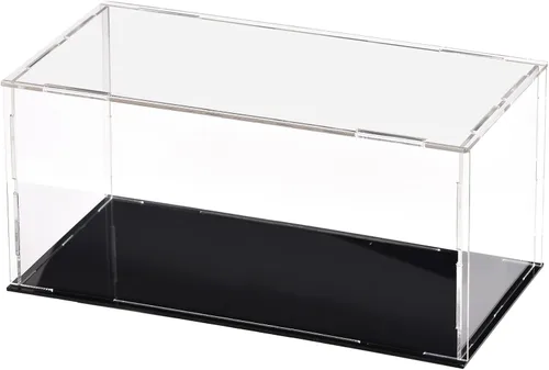 Vista 25 de DMiotech 1 caja de exhibición de acrílico transparente a prueba de polvo, 3.9 x 3.9 x 3.9 pulgadas para coleccionables