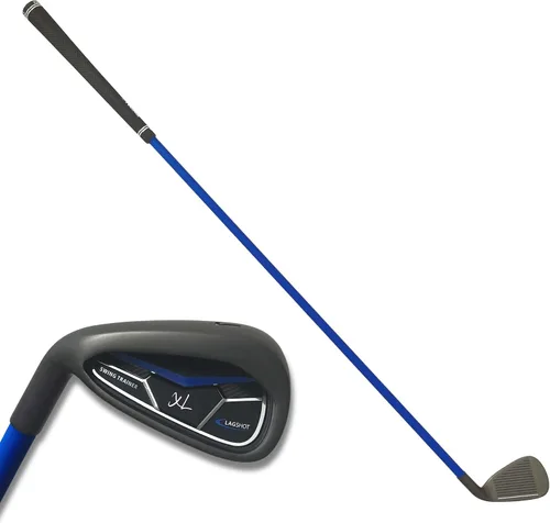 Vista 8 de Lag Shot XL 7 Iron Swing Trainer for Taller Men – Longer, Flexible Shaft Designed for Height & Strength Groove Tempo, Lag & Timing Build a