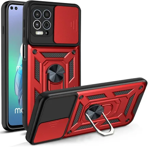 Vista 98 de Compatible con carcasa de soporte Infinix Zero Ultra 5G, con cubierta de lente de cámara deslizante compatible con funda Infinix Zero Ultra 5G Negro