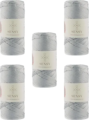Vista 19 de Sensy Premium Cuerda de Poliéster 1.5mm (0.059 pulgadas) 164 Yardas Cuerda de Polipropileno 100% Cuerda de Macramé 1.5mm Cuerda para Bolsa