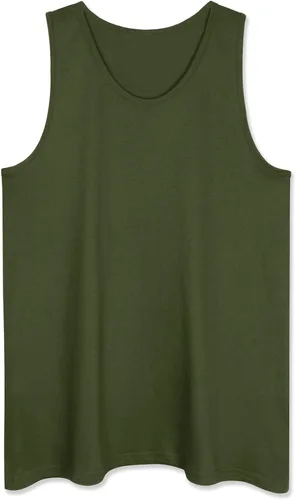 Vista 39 de Allsense Camiseta sin mangas para hombre – Camisa casual ligera