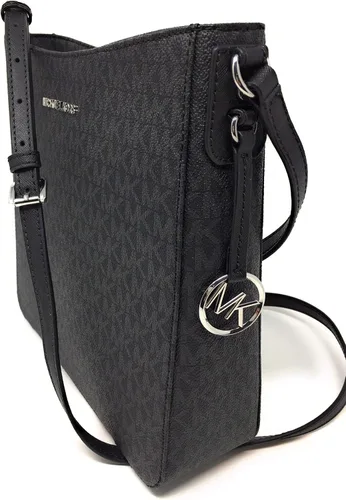 Vista 2 de Michael Kors Jet Set NS - Bolso bandolera de viaje color negro y negro