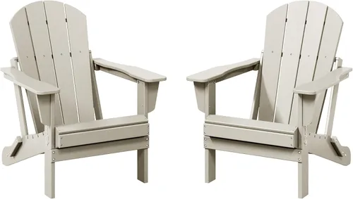 Vista 18 de WestinTrends Malibu Outdoor Patio HDPE Silla plegable de polietileno Negro