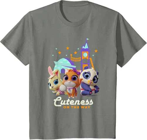 Vista 78 de Disney Camiseta Junior T.O.T.S. Cuteness On the Way Negro