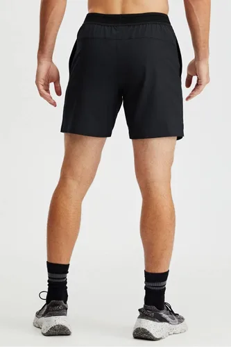 Vista 4 de Fabletics Pantalón corto The Fundamental para hombre, entrenamiento, correr, entrenamiento, gimnasio, yoga, ultraligero, atlético
