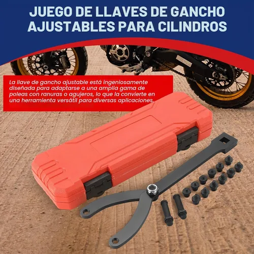 Vista 5 de NYXOVA Llave inglesa variable con pasadores variables, 15