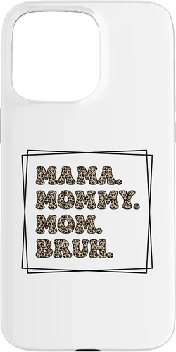 Vista 28 de Mama Mommy Mom Bruh Groovy Mommy Funny Mom Mothers Day Case for iPhone 16