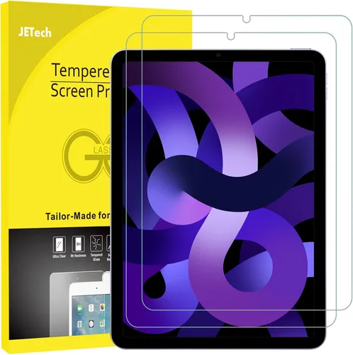 Vista 7 de JETech Protector de pantalla para iPad Pro de 10.5 pulgadas y iPad Air 3 (modelo 2019 de 10.5 pulgadas), película de vidrio templado 9H