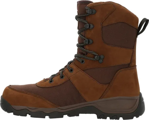 Vista 5 de Rocky Botas al aire libre aisladas impermeables 14.11oz de la montaña roja