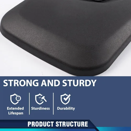 Vista 3 de PIT66 Guardabarros contra salpicaduras, compatible con Silverado 1500 2014-2018/Silverado 2500 3500 2015-2018 (guardabarros delanteros moldeados)