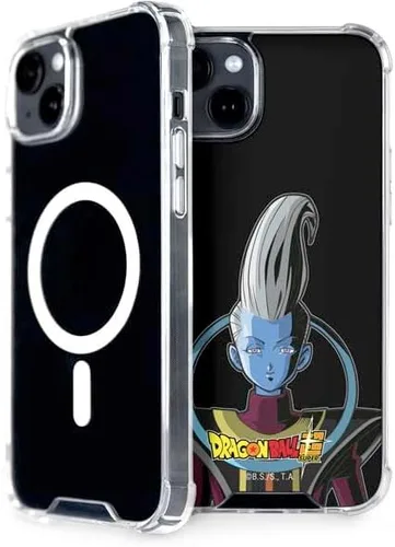 Vista 11 de Skinit Funda para teléfono compatible con MagSafe iPhone 15, diseño oficial de Dragon Ball Super Goku