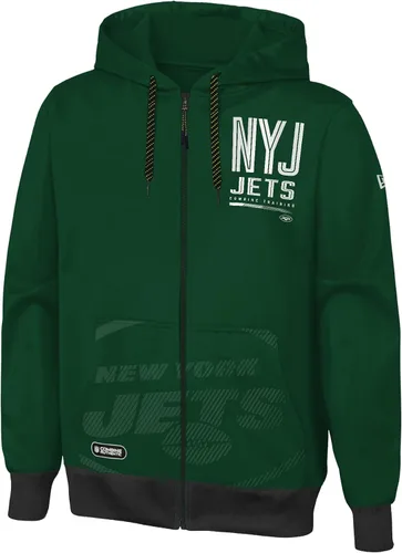 Vista 17 de Outerstuff NFL - Sudadera con capucha para hombre con cremallera completa en colores del