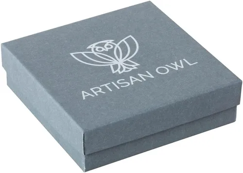 Vista 3 de Artisan Owl Hamsa - Pulsera de protección contra el mal de ojo