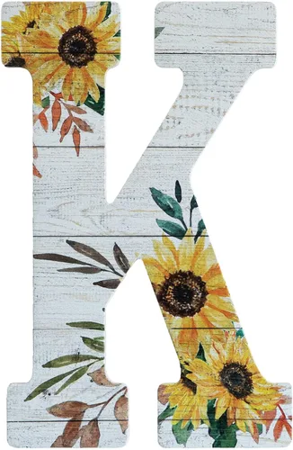 Vista 17 de COLLECTIVE HOME - Letras de madera de 12 pulgadas para decoración de pared, letrero rústico de pared, letreros decorativos para colgar, número
