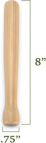 Vista 7 de Muddler de madera para cócteles de 8 pulgadas, suministros de barra de madera y accesorios para mezcla de hierbas y frutas, bebidas, restaurantes