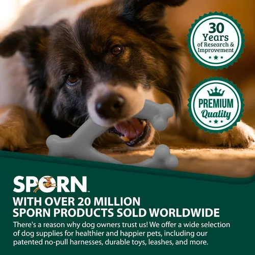 Vista 31 de Sporn Yuppie - Juguete dental para cachorros, masticable de médula, pequeño, blanco, (33810)