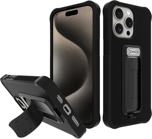 Vista 179 de Scooch Wingman - Funda con soporte de patas para iPhone 11 [Protección contra caídas de 10 pies] [Soporte de dos vías] Cubierta protectora, funciona