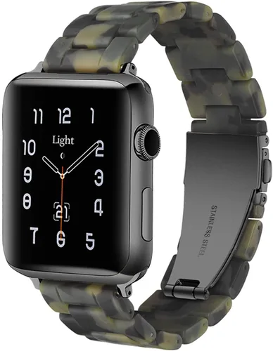 Vista 14 de Bandas para Apple Watch Light House - Correas de resina ligera de moda para iWatch para mujeres y hombres 38mm/40mm/41mm/42mm (Series 11 10)