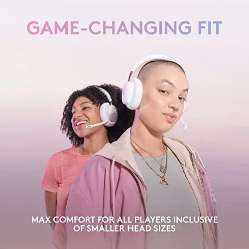 Vista 2 de Logitech G Combo de auriculares inalámbricos para juegos 735 y micrófono USB para juegos Blue Yeti Premium para transmisión con temas exclusivos
