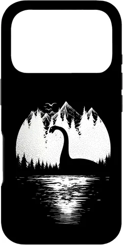 Vista 30 de Loch Ness Monster for Kids Men Women! Nessie Lake Mountains Case for iPhone 16