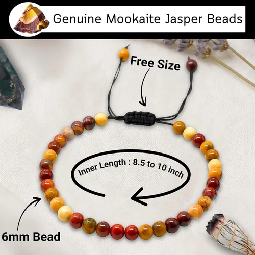 Vista 93 de Amazing Gemstone Crystal Anklet Ankle Bracelets for Women - Waterproof Beaded Healing Crystal Anklets, Plus Size Chakra Gemstone Bead Anklet