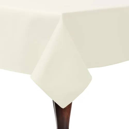 Vista 22 de Ultimate Textile Poly-Cotton Twill 54 x 96-Inch Rectangular Tablecloth Jade
