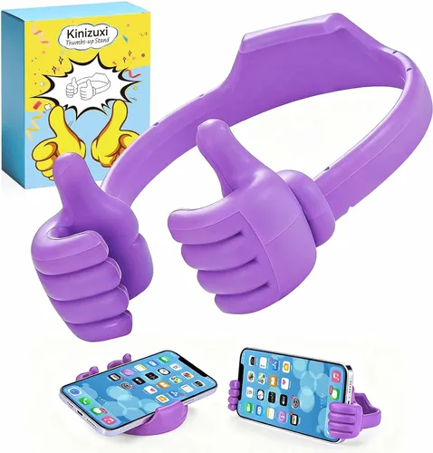 Vista 9 de Kinizuxi Soporte de Pulgar para Celular de Escritorio para Navidad, Soporte Universal Flexible para Celular para Soporte de Tableta, Soporte